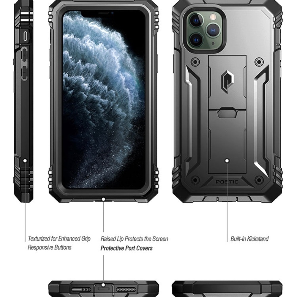 Poetic Phone Case iPhone 11 5.8 inch Military Grade Screen Protector Shockproof
